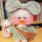 30 см плюшевые мягкие игрушки-утки Lalafanfan, кукла-утки, плюшевая игрушка в Корейском стиле Netred с гиалуроновой кислотой, маленькая желтая кукла-утка