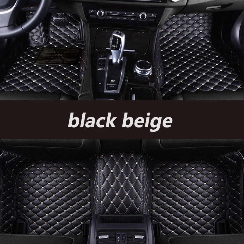 HeXinYan Custom Car Floor Mats for Jaguar All Models F-PACE XJL XEL XF XE F-TYPE XK XFL auto styling car accessories