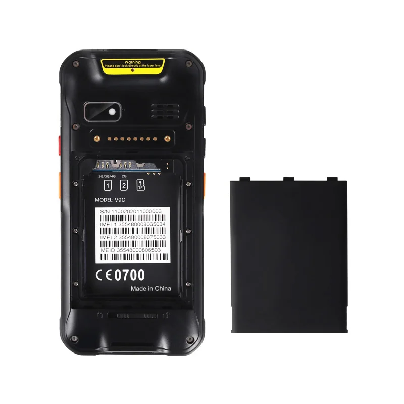 UNIWA V9C IP68 Водонепроницаемый 5 7-дюймовый 4G LTE мобильный телефон NFC SDM450 Android 9 0