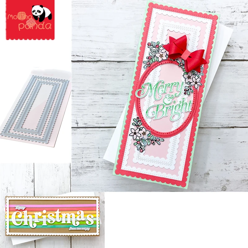 

Merry Christmas Card Metal Cutting Dies DIY Scrapbooking Stencil die cut cutter Card Embossing silicone clear stamp