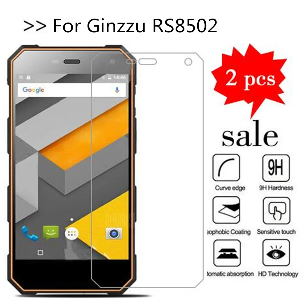 Закаленное стекло 9H для Ginzzu RS8502 оригинальная Взрывозащищенная защитная пленка