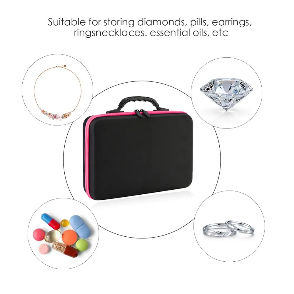 Новый алмазов картина аксессуары для переноски Чехол Контейнер хранения 60