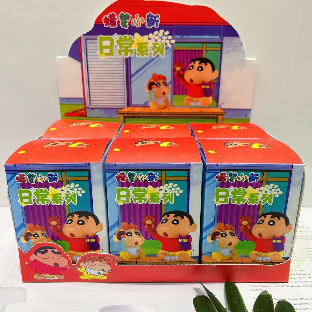 Crayon Shinchan глухая коробка ежедневная серия аниме кавайная лампа Shinnosuke подарок на