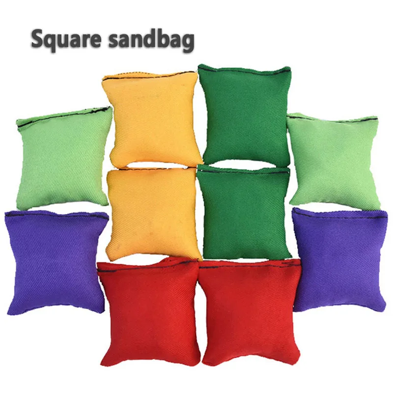 10 шт./компл. метание мешки с песком игрушки для детей развития сенсорные