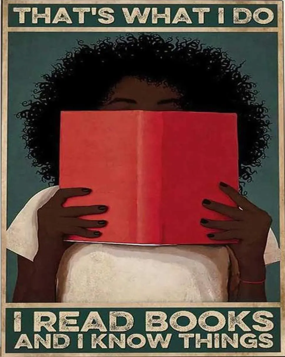 

Just A Girl Who Loves Books and Tea Poster Love Reading Books Poster Love Book and Tea Metal Tin Sign Wall Decor20x30cm