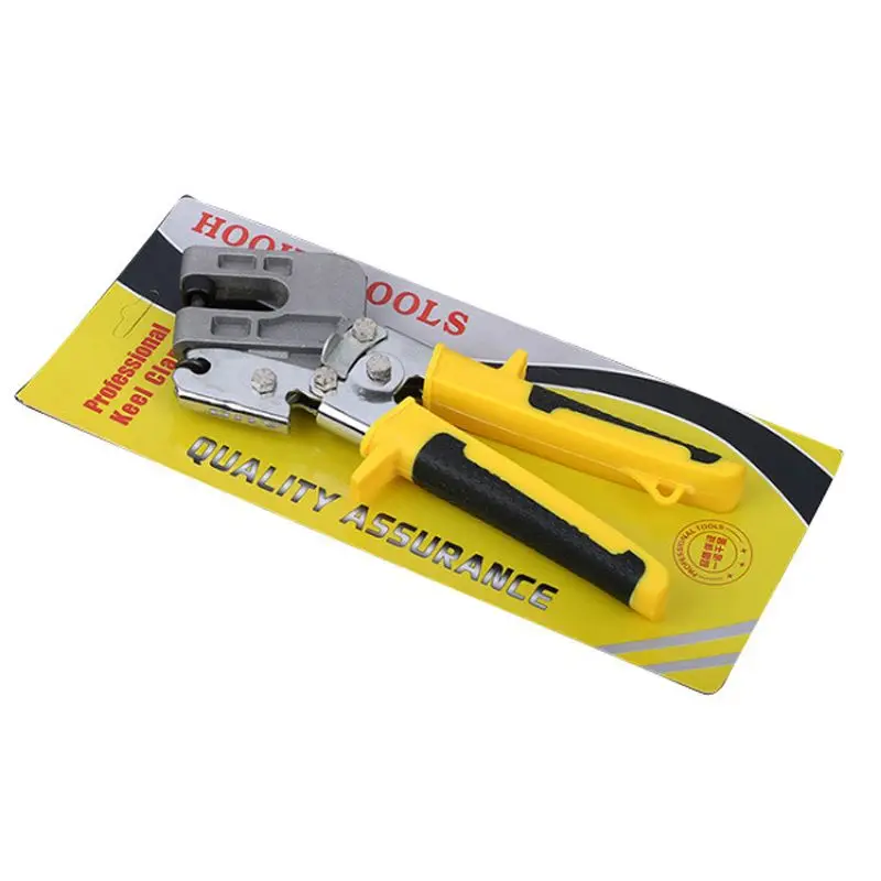 

Multifunction Handle Stud Crimper Plaster Board Drywall Single Pliers for Fastening Metal Studs Punching Pliers Durable