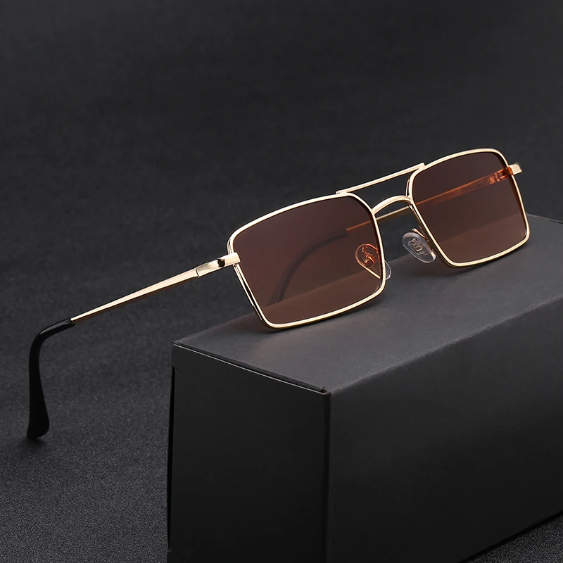 

2020 Brands Design Women Anti-Reflective Mirror Sunglasses Fashion Metal Square Glasses Classic Men Out Door Sun Glasses Uv400