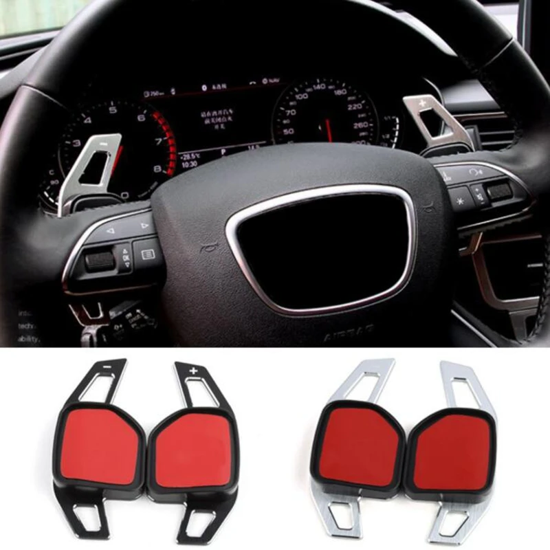 

2pcs car steering wheel paddle shifter gear shifter for Audi A3/A4L/A5/A6L/A8/Q3/Q5/Q7/S5/TT paddle shifter auto parts