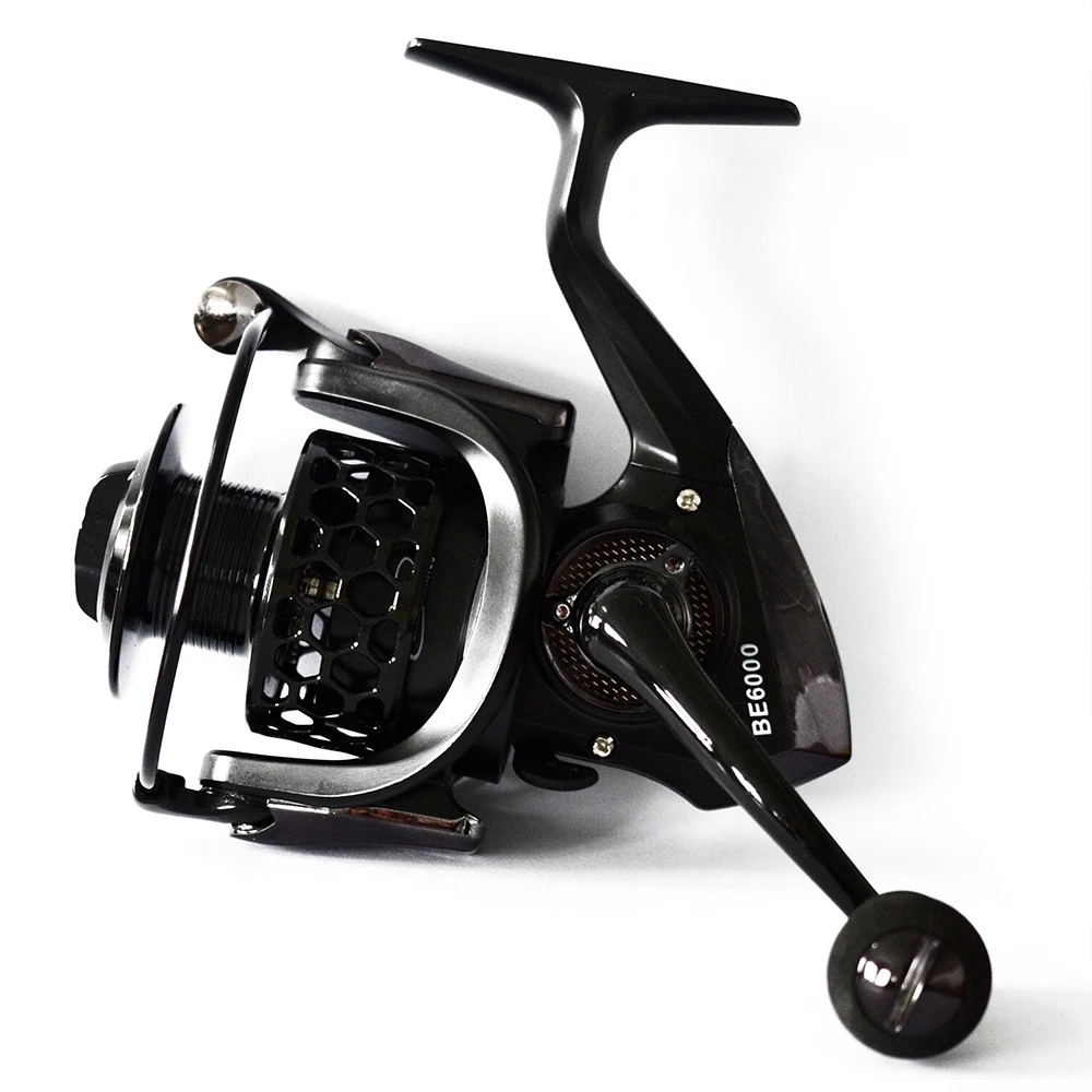 

Spinning Reel Wire Cup Black Reel 1000 Series Metal Coil Spinning Reel Metal Reel Fishing Reel
