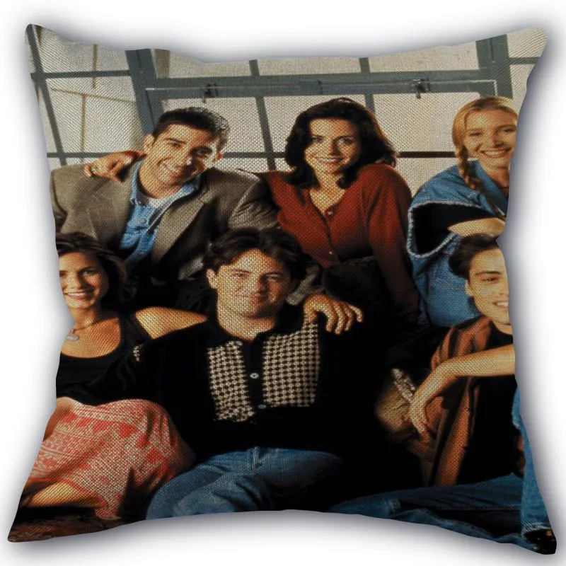 Изготовленный На Заказ сериал друзья Наволочка из хлопка и льна ткань домашний