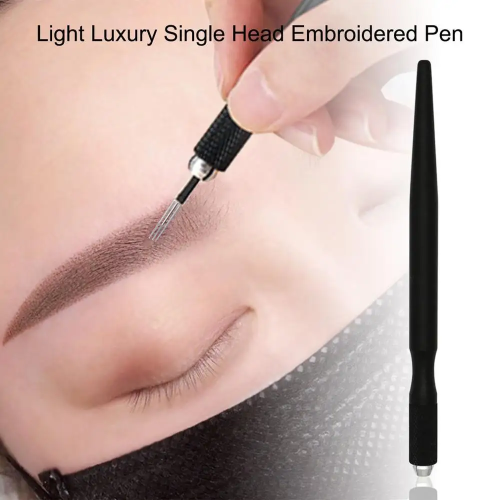 Портативный ручной держатель для татуировок игл ножей вышивки бровей туман