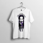 Новинка, футболка американского размера с изображением сериала Семья Аддамс в стиле фильма культ EN1(2)