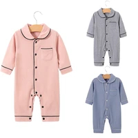 infant baby boys clothing full sleeve solid rompers cotton 100 casual sleepwear toddler newborn clothes robes 0 24m