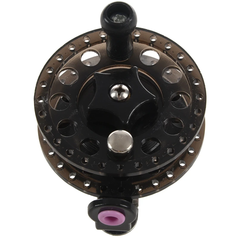 

Plastic Ice Fishing Reels Fly Fishing Tackle Round Wheel Fishing Accessories