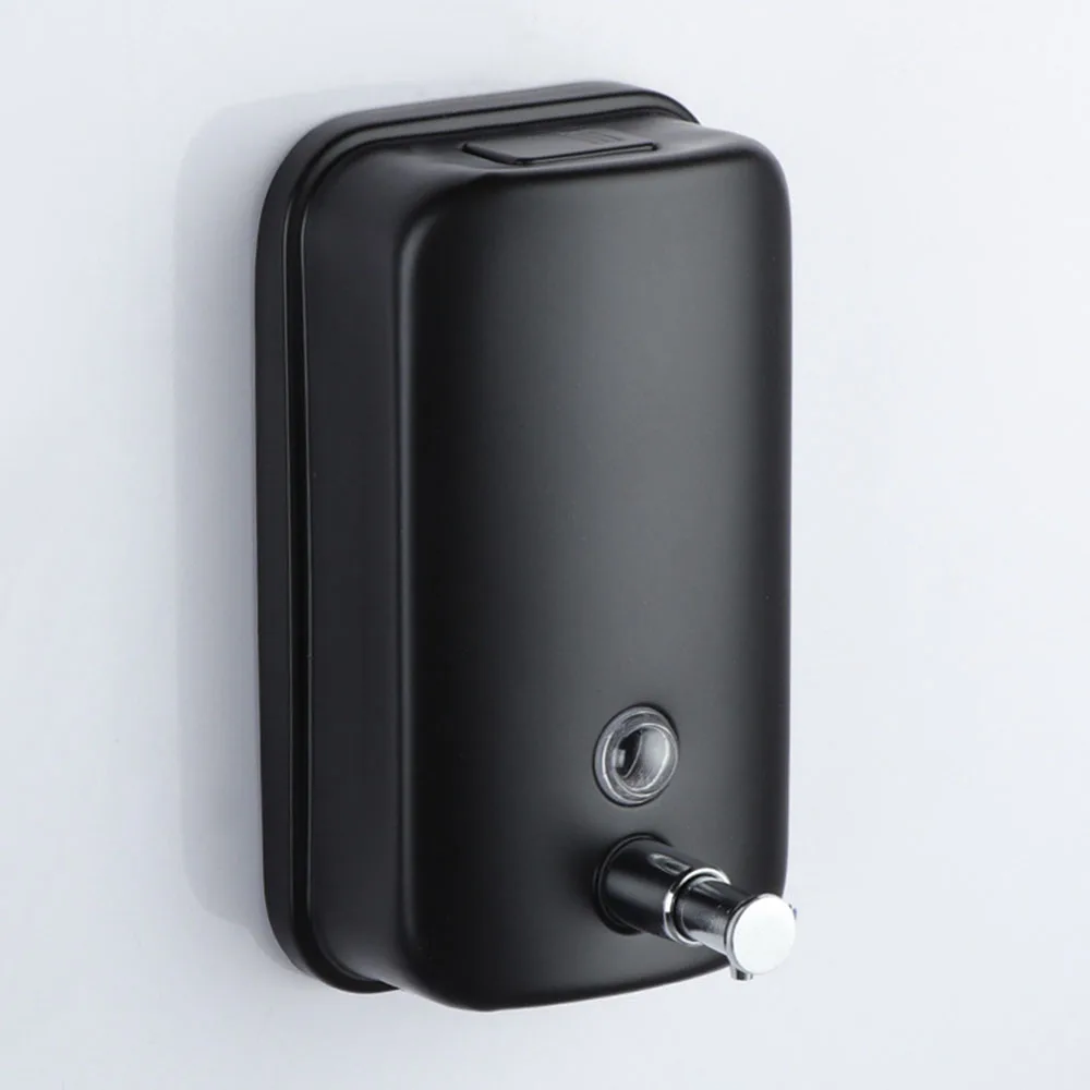 Домашний дозатор для мыла из нержавеющей стали настенный ручной ванной комнаты в