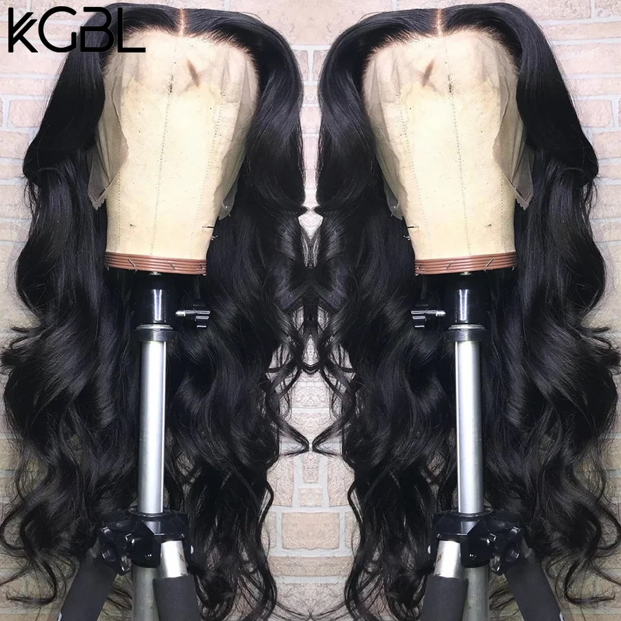 KGBL объемная волна 13*4 Кружева спереди среднего соотношения 8 ”-22” Non-Remy