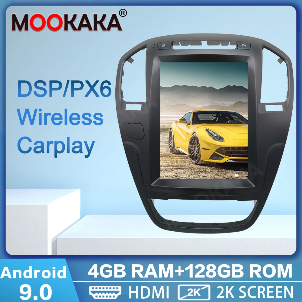 

128G Tesla Screen Carplay For 2008-2013 Opel Insignia Vauxhall Holden CD300 CD400 Android 9.0 Radio Audio Player GPS Navigation