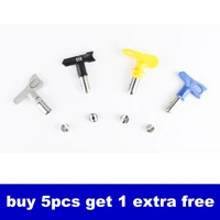 5 pieces reversible airless sprayer tip airless paint spray guns and airless sprayer spraying machine parts for homes buildings