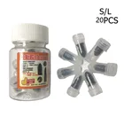 Вакуумные гвозди для ремонта шин, комплект из 20 клеевых инструментов для автомобиля, мотоцикла, грузовика, автобуса, бескамерных шин