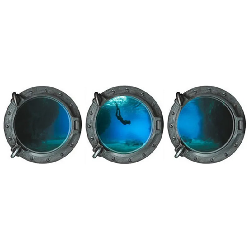 С оригинальными рисунками &quotПарижская башня поддельные окна Триптих наклейки