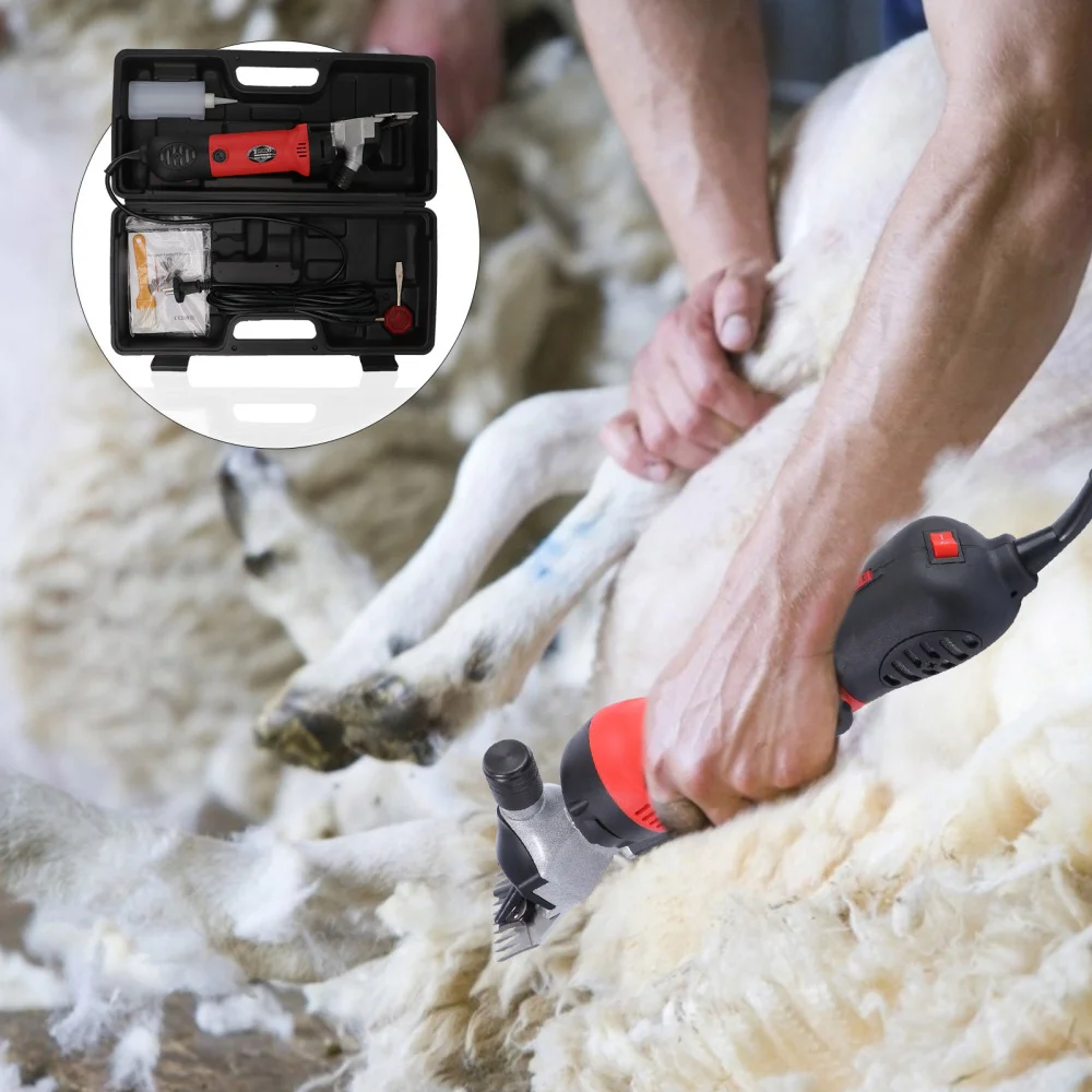 

1 Set Electric Sheep Shear Animals Hair Grooming Tool Shearing Trimmer Plug