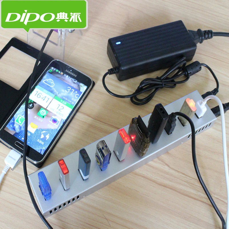 10 usb-портов мощность 12 в 5 А для зарядного устройства 3g или майнинга биткоинов