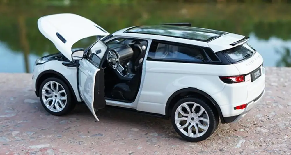 Welly 1/124 1:24 Range Rover Evoque SUV Off Road Vehicle Car Diecast Display Model Birthday Toy For Kids Boys Girls | Игрушки и хобби