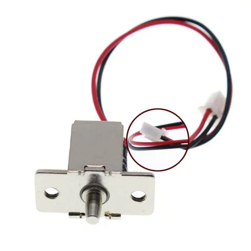 1 шт. DC 12V 0.5A мини электрический магнитный шкаф болт нажимной замок в сборе