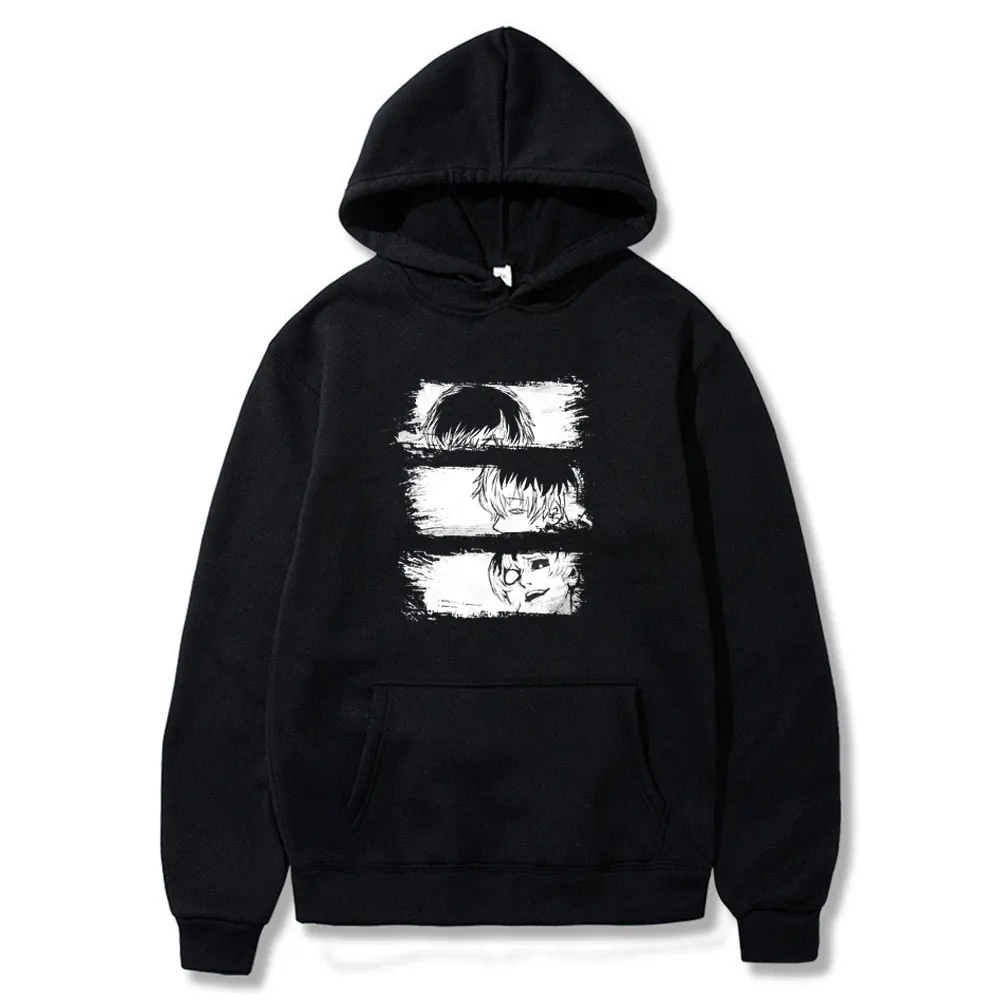 Толстовка с капюшоном в стиле японского аниме Харадзюку кавайные канеки Кен