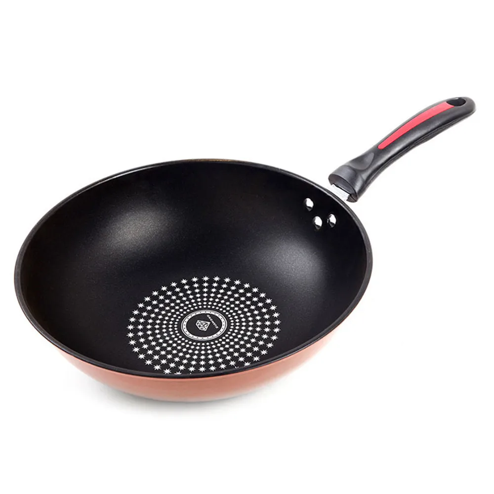 

32cm Saucepan Frying Pan Nonstick Pans Cooking Pots Skillet Induction Pans Frying Pans Double Bottom Pan Stainless Steel Wok Pan