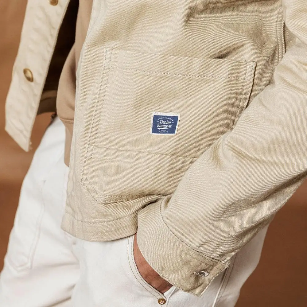 Куртка карго из 100% хлопка SIMWOOD модная верхняя одежда высокого качества новая