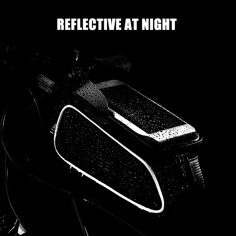 touch screen waterproof bike phone stand holder for iphone 13 12 11 pro max x xs xr 8 7 plus bicycle mobile phone holders free global shipping