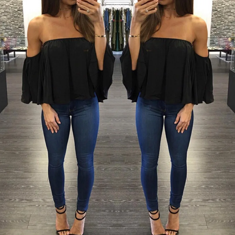 Новинка 9 цветов Женская рубашка короткая Сексуальная обернутая грудь слово