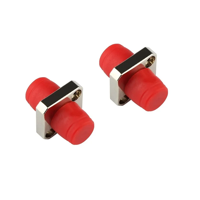 

50pcs/Lot Good Quality Telecommunication Square Flange FC-FC Optical Fiber Coupler Adapter