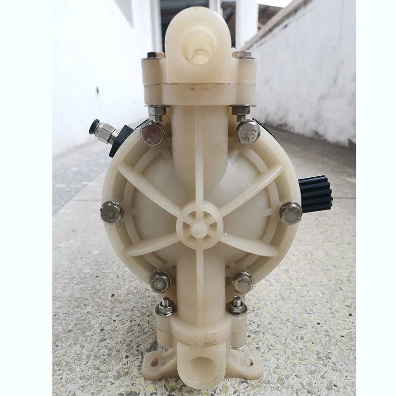 Пластиковый пневматический диафрагменный насос PP/PVDF Максимальный расход: 20 л/мин