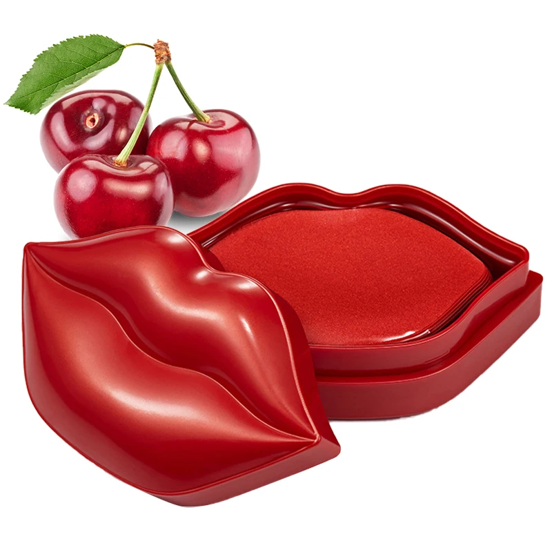 Увлажняющая Маска для губ с вишневым увлажнением против высыхания осветления