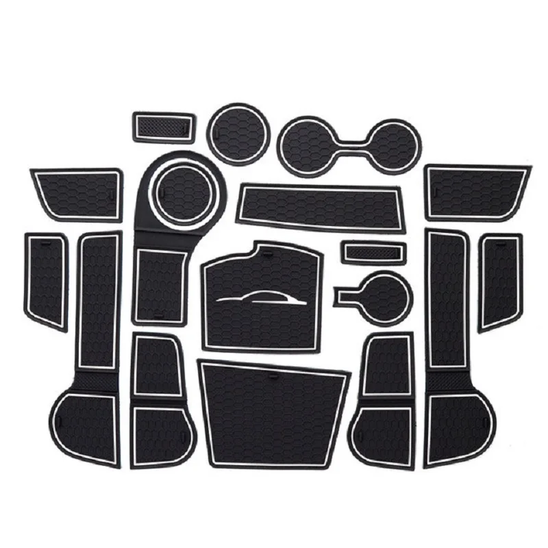 Подходит для Kia Rio 4 X Line Рио 2017 2018 двери зазора pad межкомнатных дверей облицовка