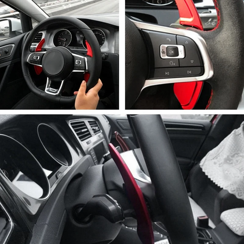 Car Steering Wheel Shift Paddle Extension For-VW Golf MK7 TSI GTI | Автомобили и мотоциклы
