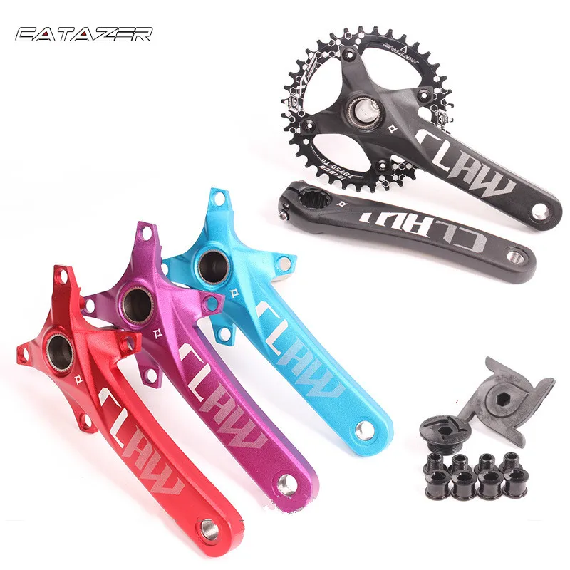 

104 BCD Mtb Bicycle Crank 170/175mm 30/32/34/36/38/40/42T Round Sprocket with Bottom Bracket BB BMX Mountain Bike Crank Set