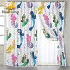 Blessliving Mermaid Curtain for Bedroom Girly Curtains Blackout Marine Creature Kitchen Curtains 1-Piece Colorful Window Curtain 1