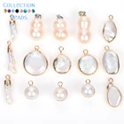 1 пара, серьги из натурального пресноводного жемчуга