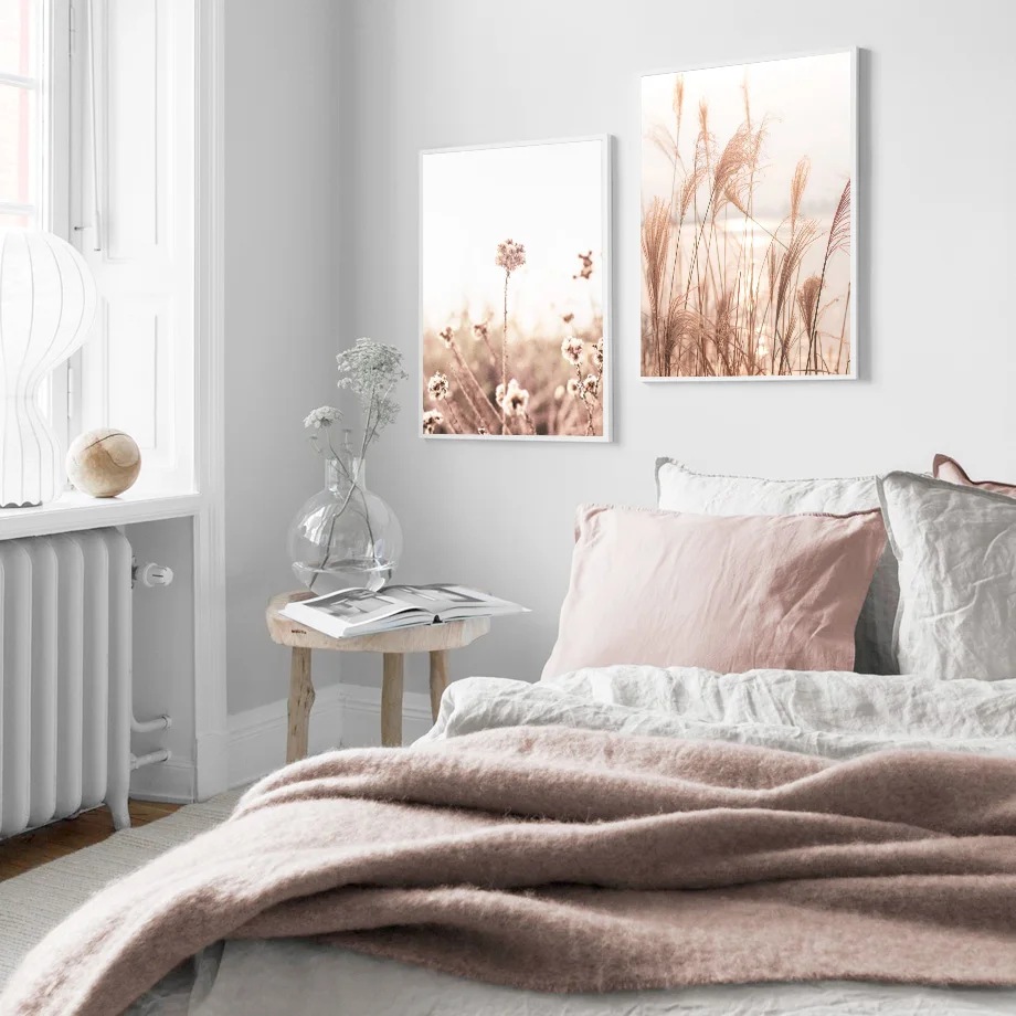 Рид декоративная живопись осень гостиная украшение картина холст домашний