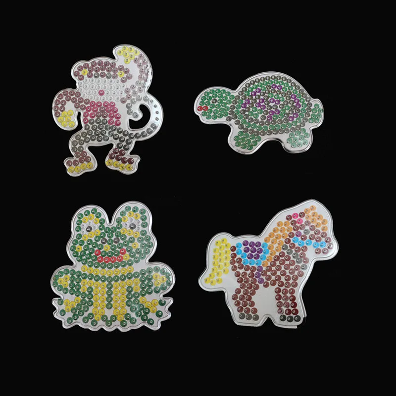 5 мм 3D головоломки игрушки для детей шаблоны узоры Hama бисер Perler Обучающие ручной