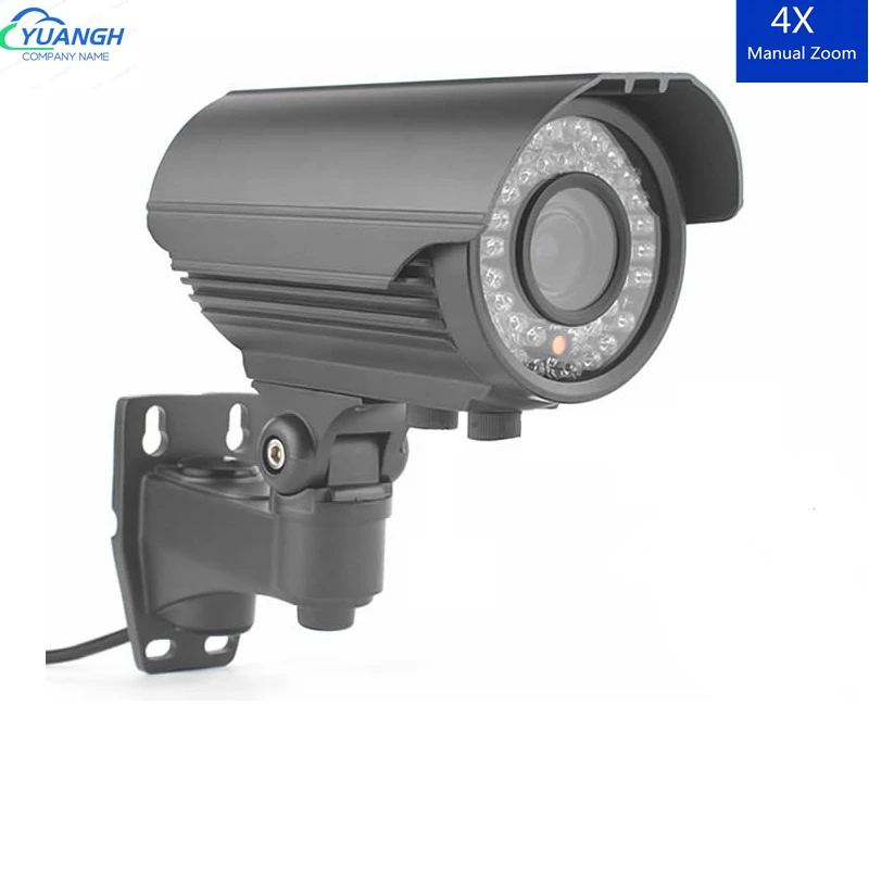 Фото 5 МП наружная IP-камера POE Водонепроницаемая 2 8-12 мм ручной зум-объектив IP66 CCTV