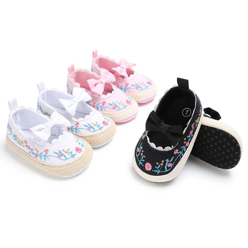 

Prewalker Baby Shoes Spring, Summer And Autumn Styles 0-18 Months Baby Girl Toddler Shoes Soft Soles Princess Shoes Baby Shoes