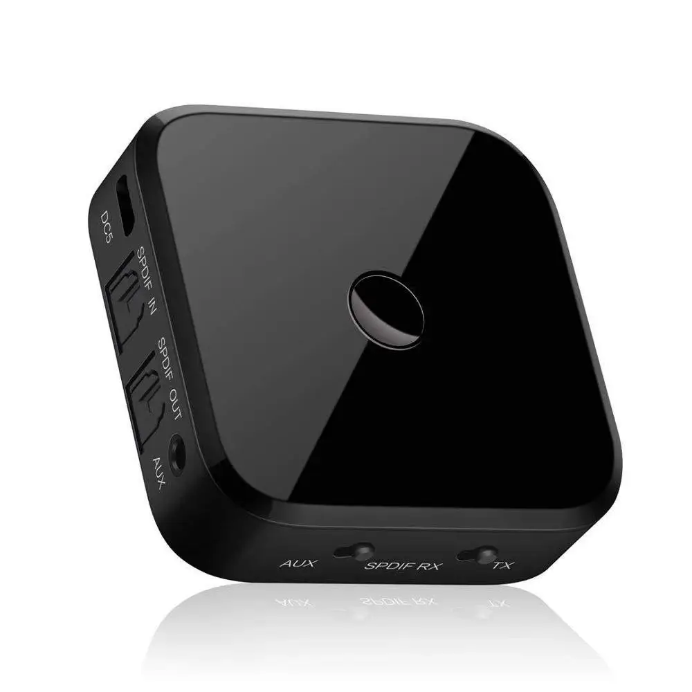 Портативный Bluetooth 5 0 Aptx низкая задержка Aux 3 мм SPDIF оптический домашний аудио