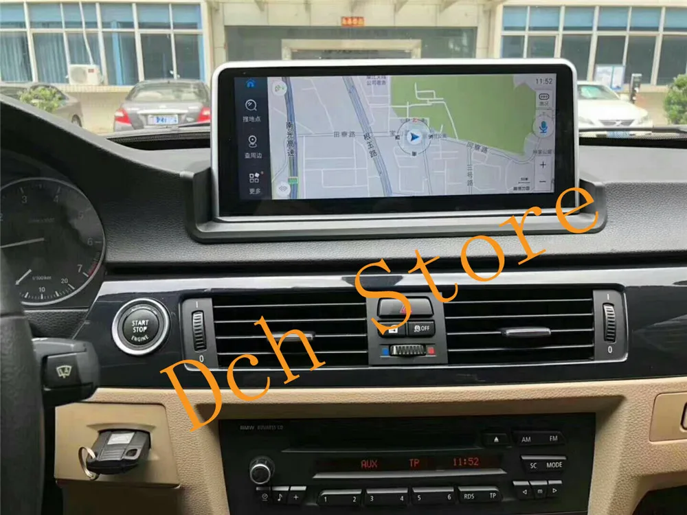 Автомобильный Dvd плеер 10 25 дюйма Android 0 для BMW E90 E91 E92 E93 2005 2012 GPS навигация 4 Гб ОЗУ 32