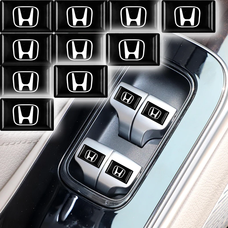 3D эпоксидный стикер автомобиля флаги эмблемы наклейки украшения для Honda CR-V Accord 7