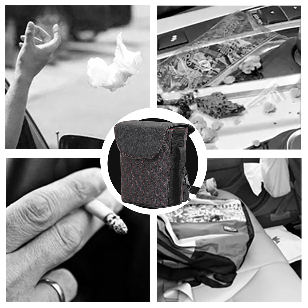 Автомобильные аксессуары Автомобильное Мусорное ведро многофункциональный