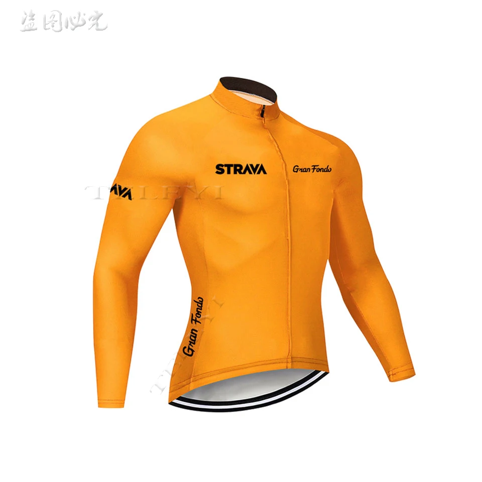 Strava, длинный рукав, Джерси для велоспорта, MTB, велосипедная одежда, Мужская дышащая одежда для велоспорта, Ropa Maillot, Ciclismo, Hombre, Bicicleta - Цвет: 3